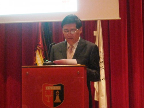 Discurso do Embaixador Zhang Beisan na cerimónia inaugural