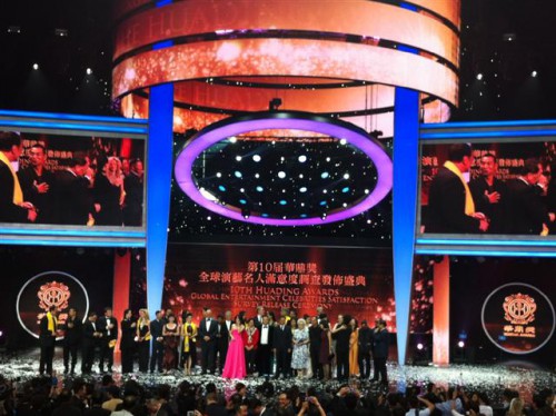 A Fundação apoiou a organização da 10.ª Edição do Prémio Huading em Macau para promover  a imagem internacional de Macau  A Cerimónia foi produzida pela equipa que realizou os Óscares e o evento estava cheio de estrelas