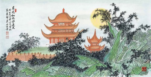 A Obra “Luz Lunar na Água”