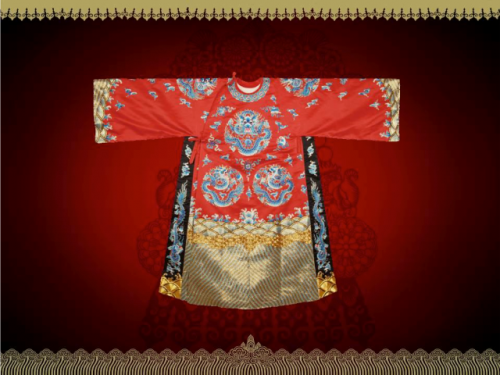 Vestuário de cerimónia de altos oficiais das dinastias